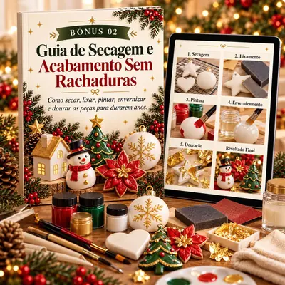 Bônus 2: Guia de Secagem e Acabamento Sem Rachaduras