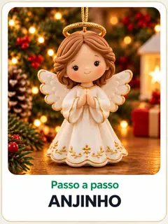 Anjinho em cerâmica fria